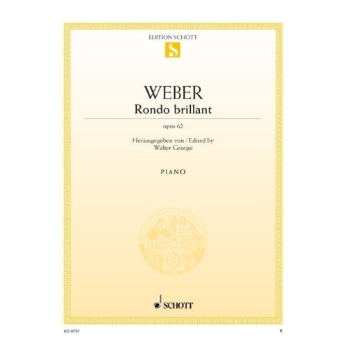 Weber, Carl Maria von - Rondo brillante E flat Major op. 62