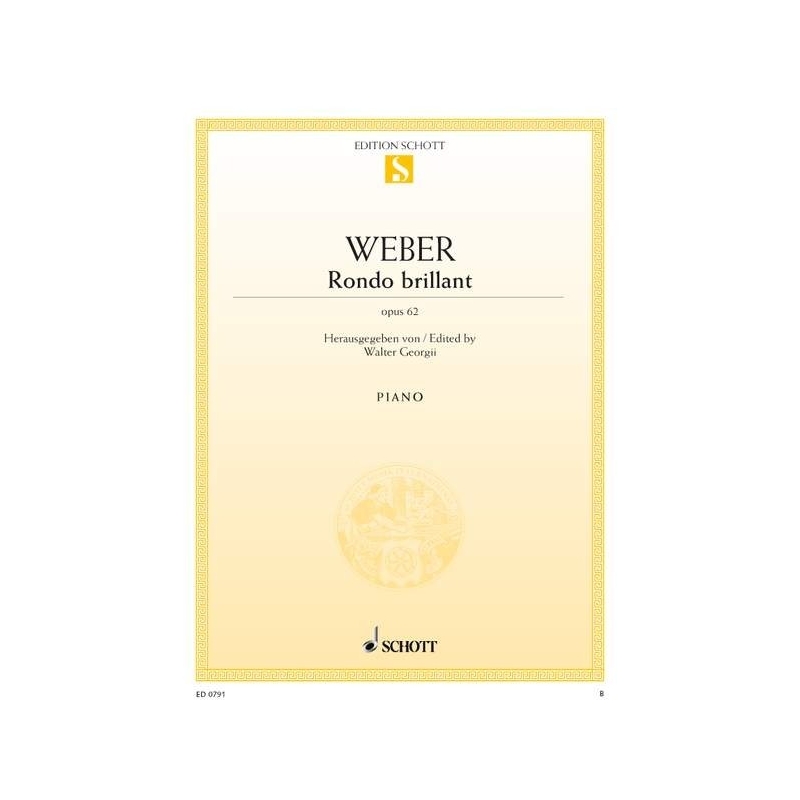 Weber, Carl Maria von - Rondo brillante E flat Major op. 62