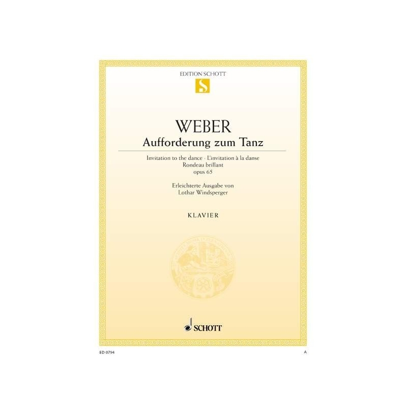 Weber, Carl Maria von - Invitation to the dance op. 65