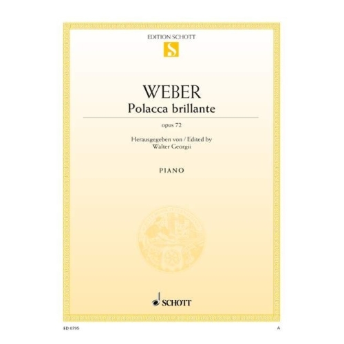 Weber, Carl Maria von - Polacca brillante E Major op. 72