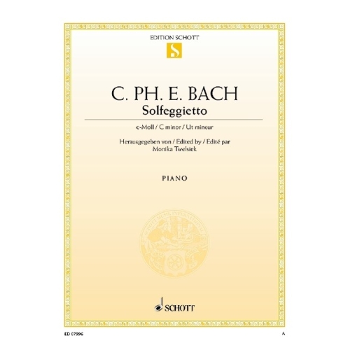 Bach, C.P.E - Solfeggio...