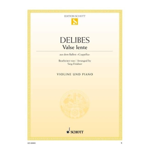 Delibes, Léo - Valse lente 
