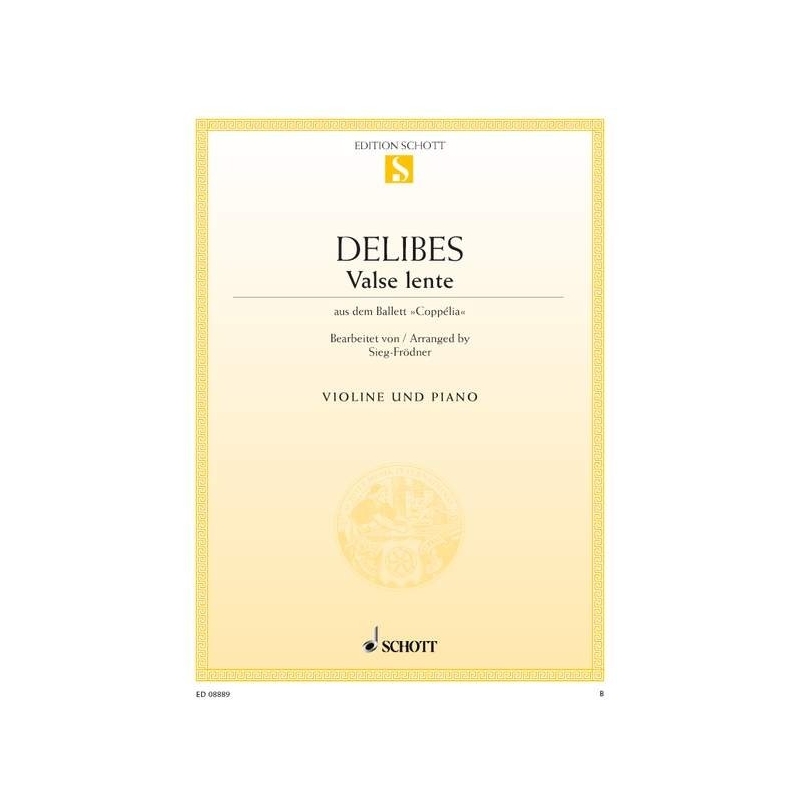 Delibes, Léo - Valse lente 