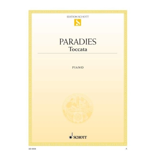 Paradies, Pietro Domenico - Toccata A Major