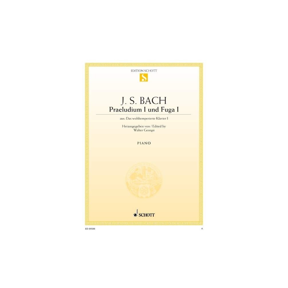 Bach, J.S - Prelude I and Fugue I C major BWV 846 