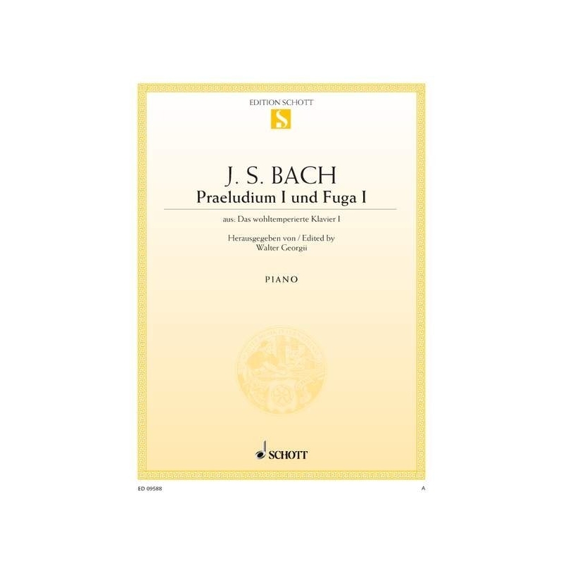 Bach, J.S - Prelude I and Fugue I C major BWV 846 