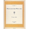 Abt, Franz - Wenn man beim Wein sitzt op. 204/3 