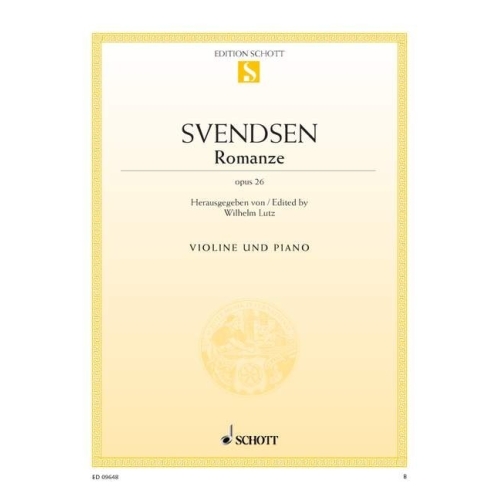 Svendsen, Johan Severin - Romance op. 26 
