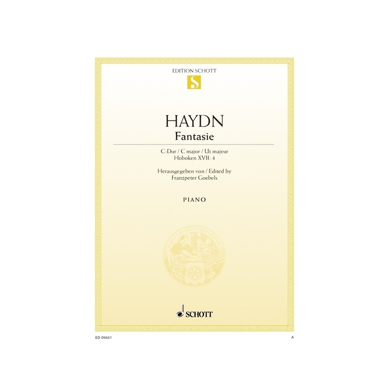 Haydn, Joseph - Fantasy C major Hob. XVII:4 