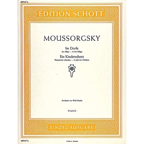 Moussorgsky, Modeste - In the Village / Joke for children