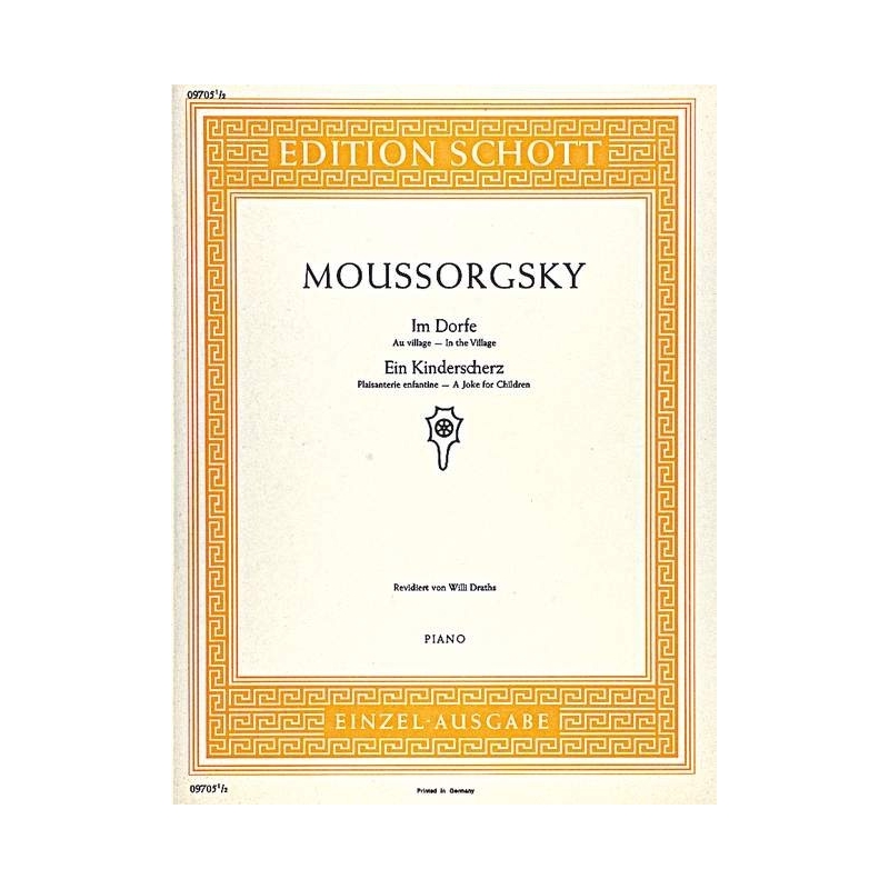 Moussorgsky, Modeste - In the Village / Joke for children