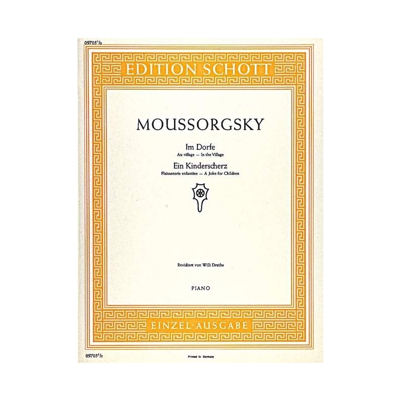 Moussorgsky, Modest - In the Village / Joke for Children 