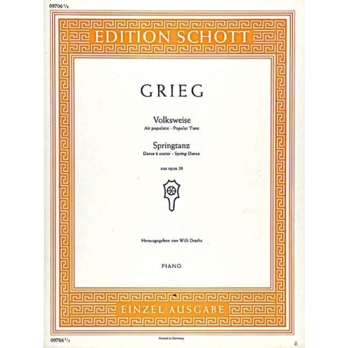 Grieg, Edvard - Folk-song -...