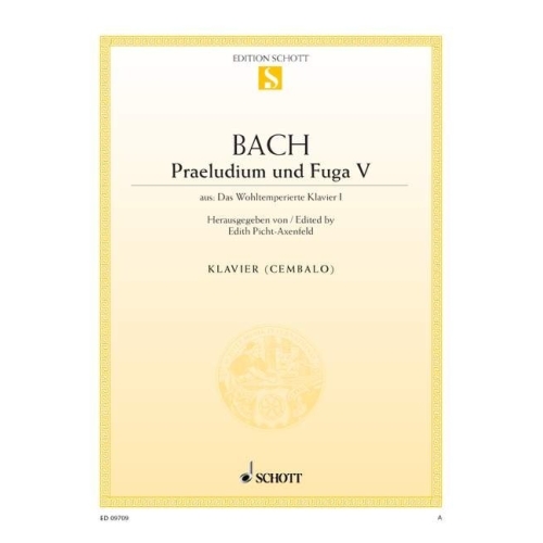 Bach, J.S - Prelude V and...