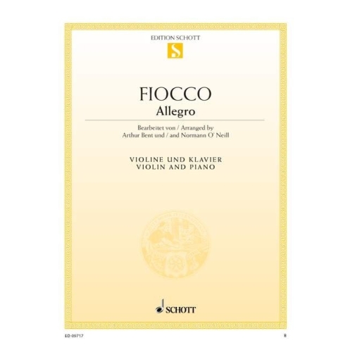 Fiocco, Joseph-Hector - Allegro