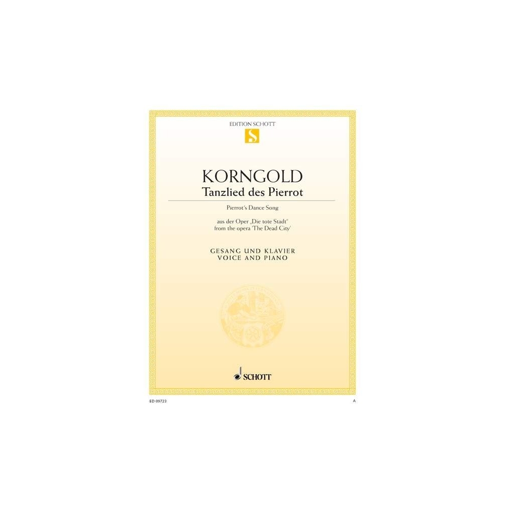 Korngold, Erich Wolfgang - Pierrot's Dance Song op. 12 