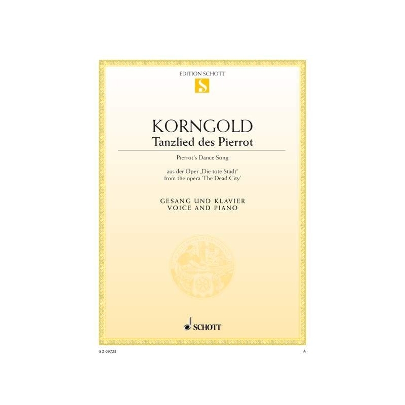 Korngold, Erich Wolfgang - Pierrot's Dance Song op. 12 