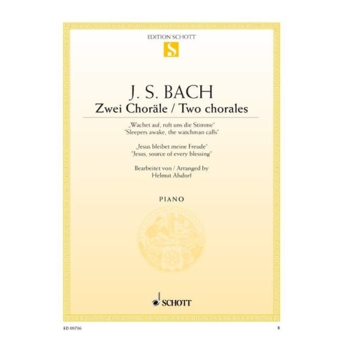 Bach, J.S - Two Chorales...