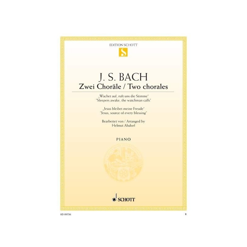 Bach, J.S - Two Chorales BWV 140 and 147