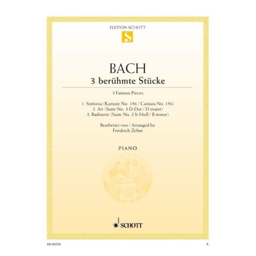 Bach, J.S - Three famous...