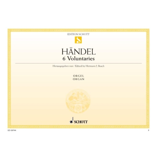 Handel, George Frideric - 6 Voluntaries