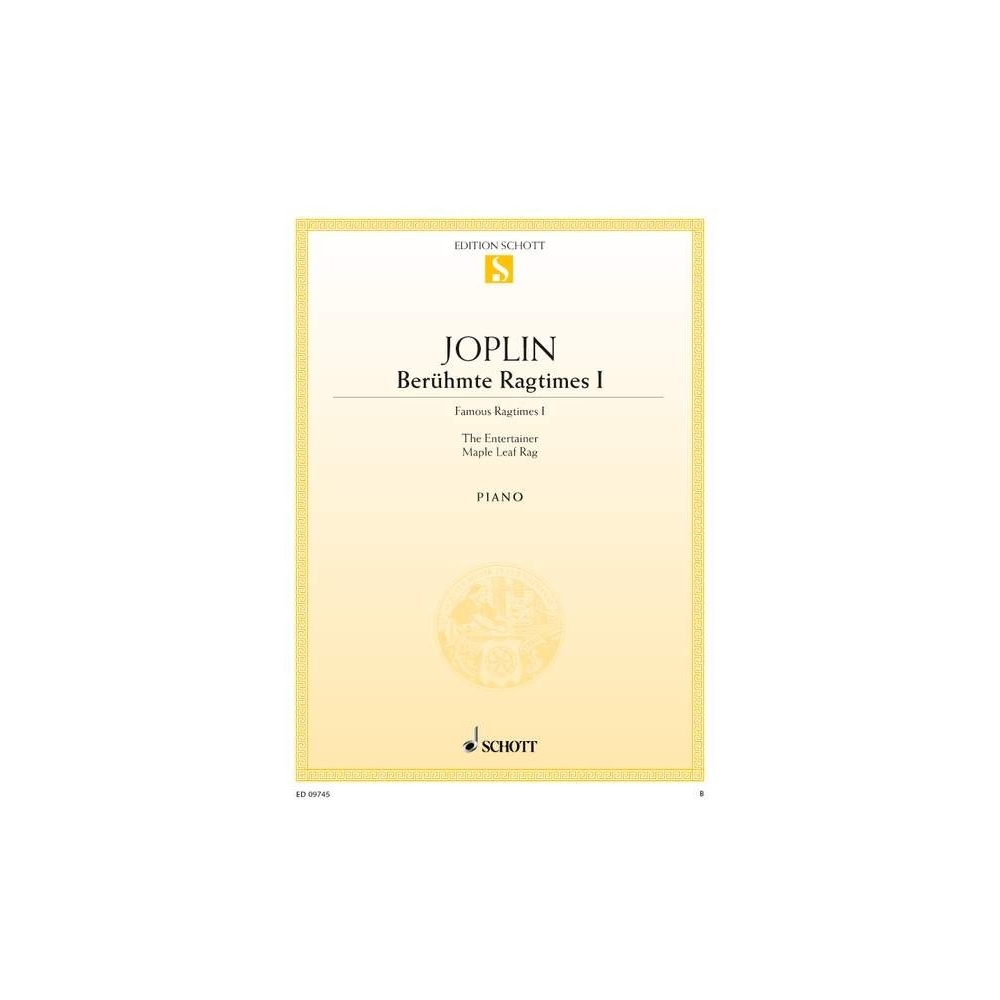 Joplin, Scott - Famous Ragtimes Vol. 1