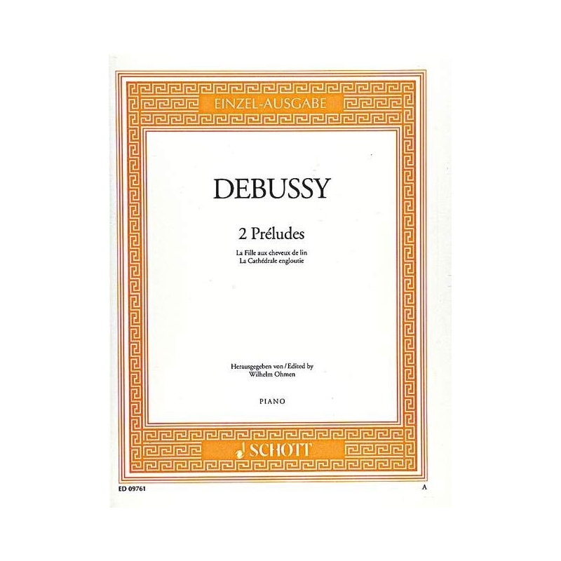 Debussy, Claude - Two Préludes 
