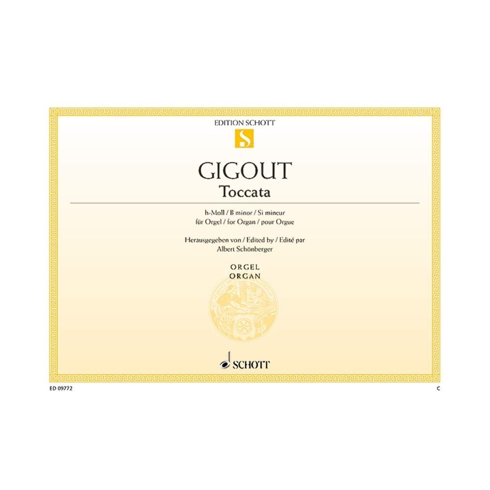 Gigout, Eugène - Toccata B minor