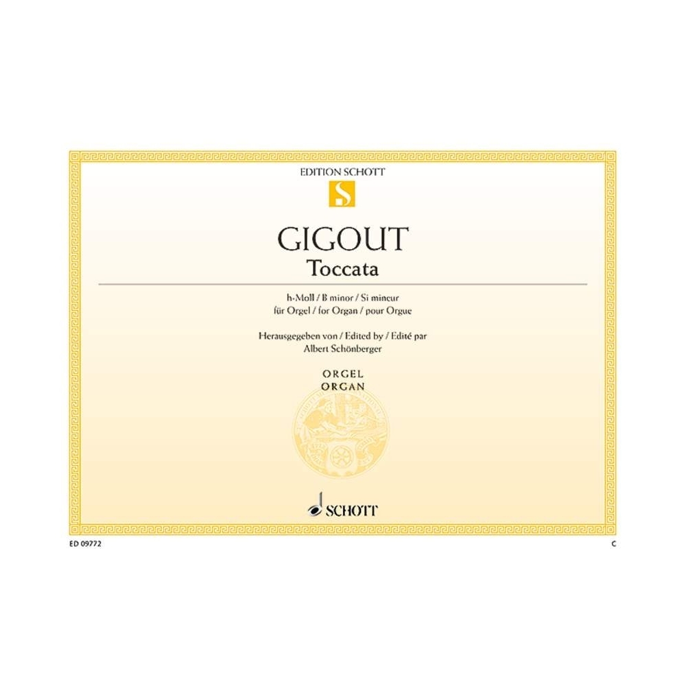 Gigout, Eugène - Toccata B minor 