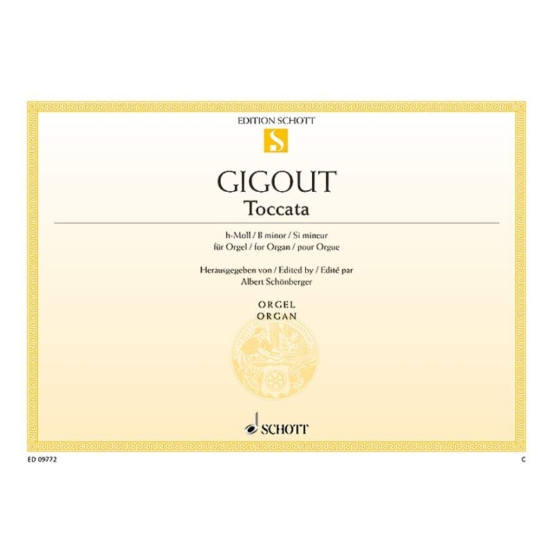 Gigout, Eugène - Toccata B minor 