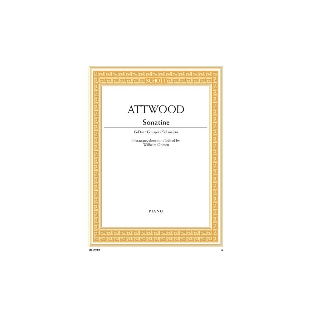 Attwood, Thomas - Sonatina G major 