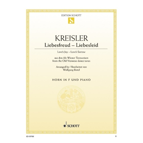 Kreisler, Fritz - Love's...