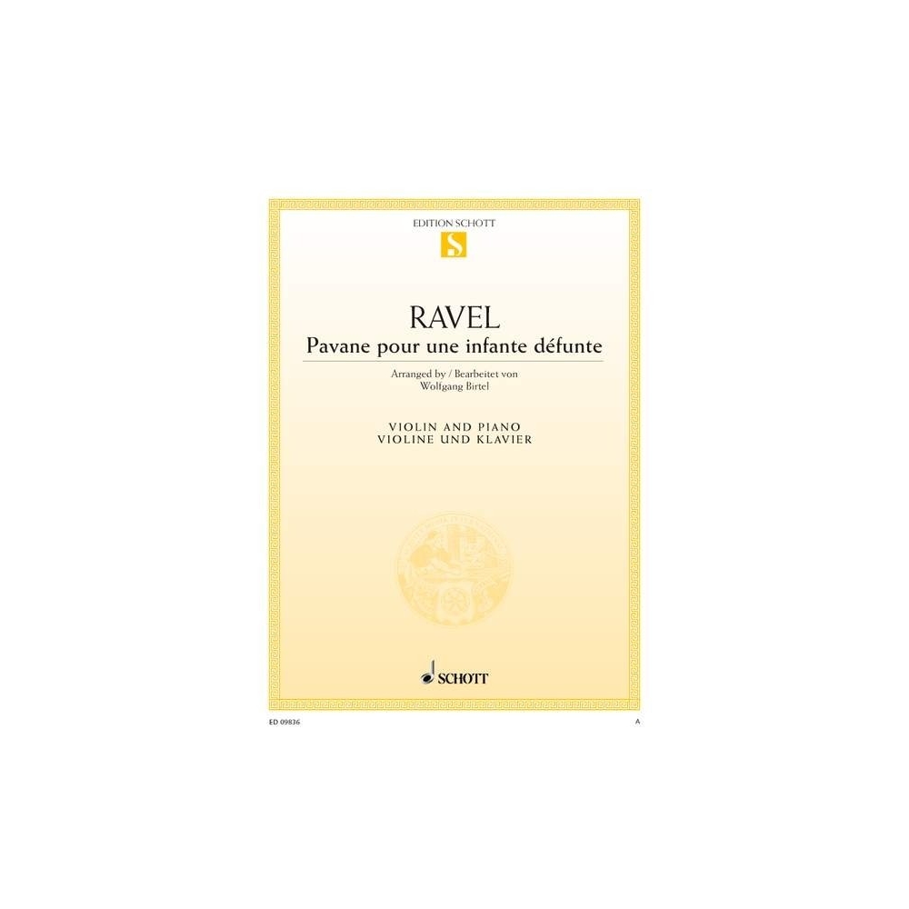 Ravel, Maurice - Pavane pour une infante défunte