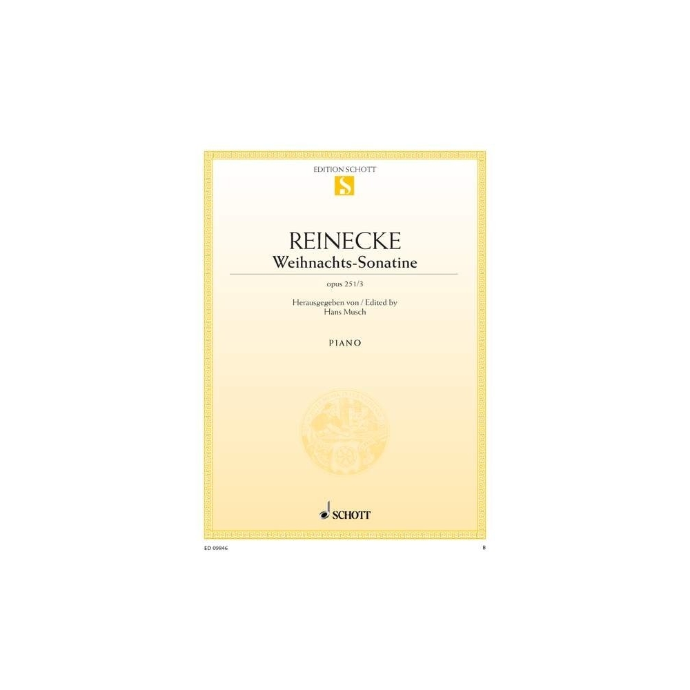 Reinecke, Carl Heinrich Carsten - Christmas Sonatina op. 251/3