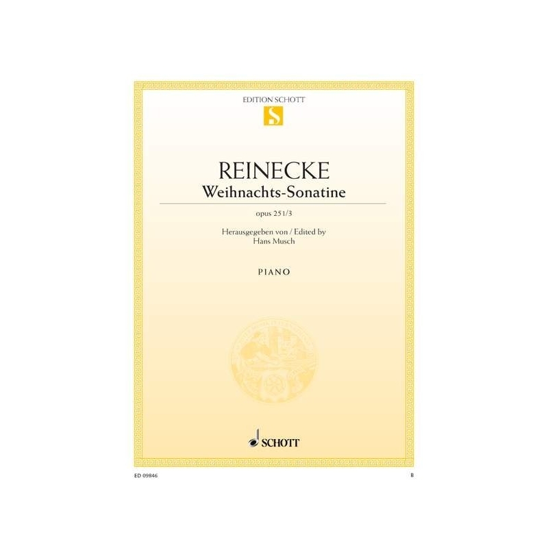Reinecke, Carl Heinrich Carsten - Christmas Sonatina op. 251/3