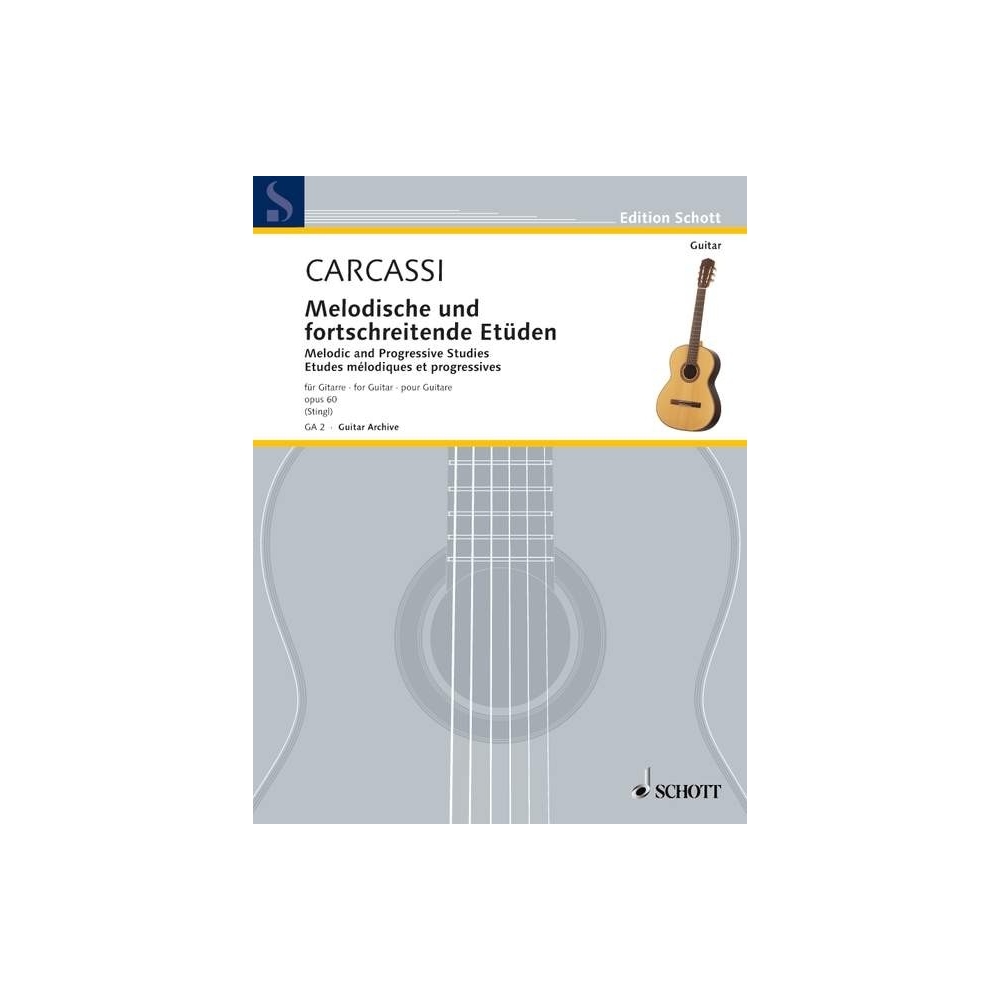 Carcassi, Matteo - Melodic and Progressive Studies op. 60 