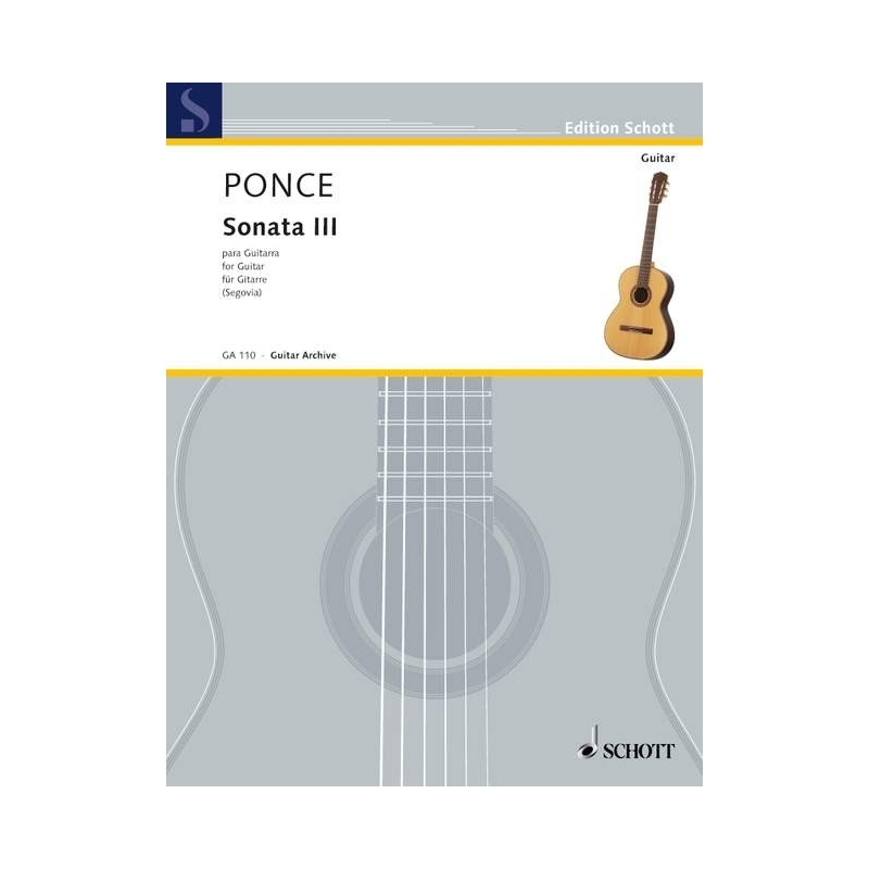 Ponce, Manuel Maria - Sonata III 