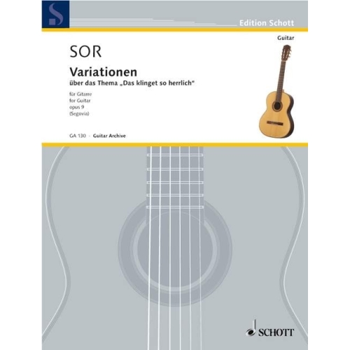 Sor, Fernando - Variations op. 9