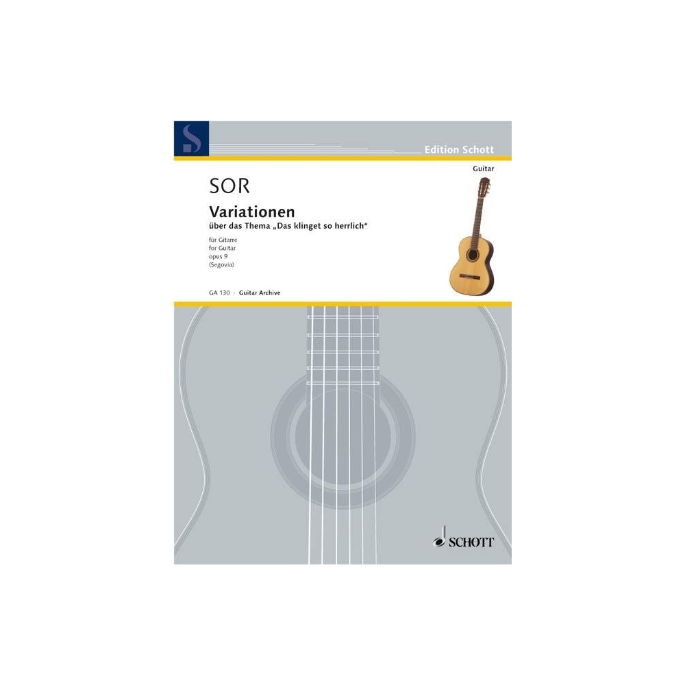 Sor, Fernando - Variations op. 9 