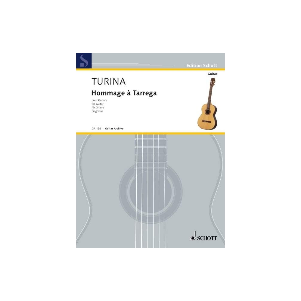 Turina, Joaquín - Hommage à Tárrega op. 69 