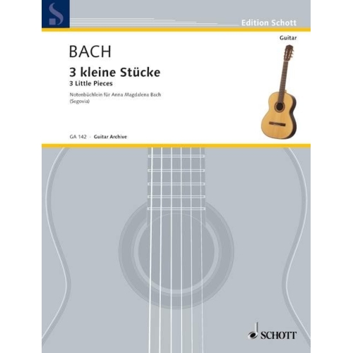 Bach, J.S - 3 little Pieces 