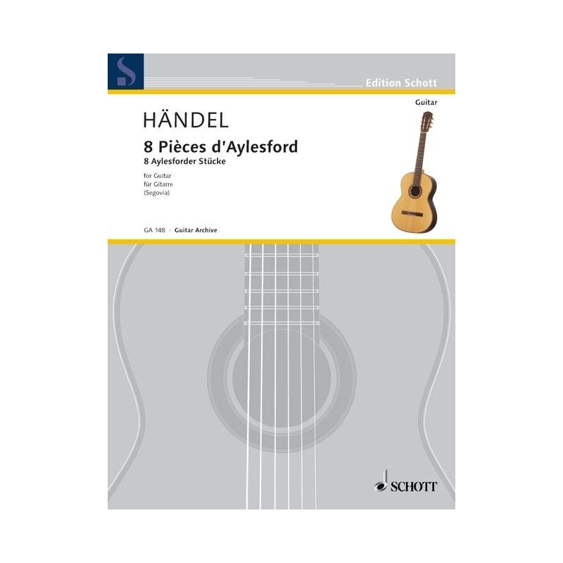 Handel, George Frideric - 8 Aylesford Pieces 
