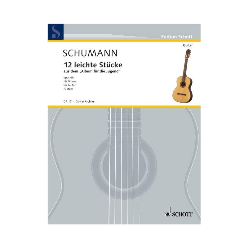 Schumann, Robert - 12 easy Pieces op. 68