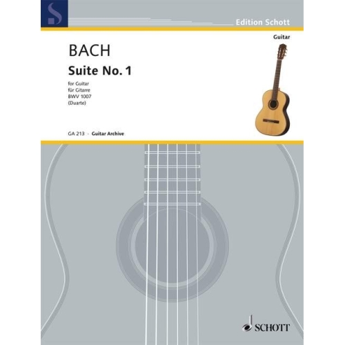 Bach, Johann Sebastian - Suite No. 1 for Violoncello  BWV 1007