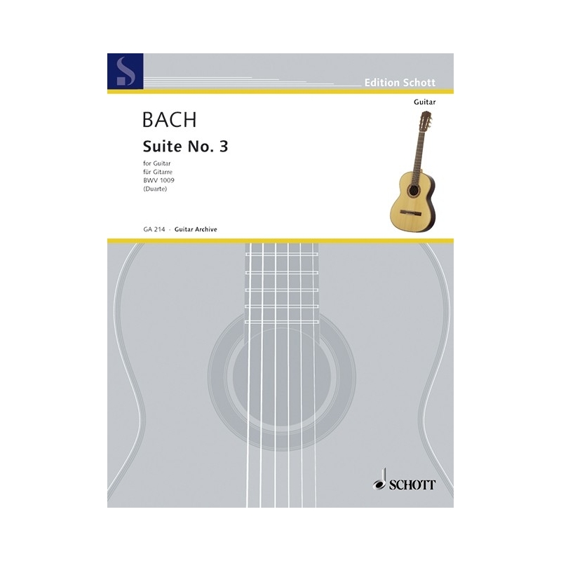 Bach, J.S - Cello-Suite No. 3 BWV 1009 
