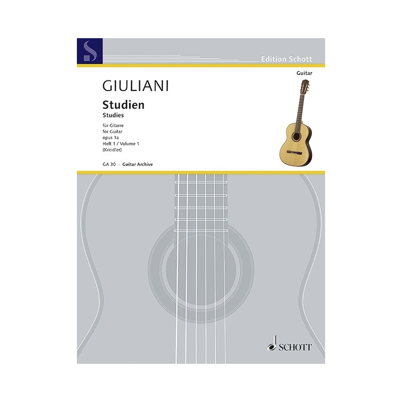 Giuliani, Mauro - Studies for Guitar op. 1a 