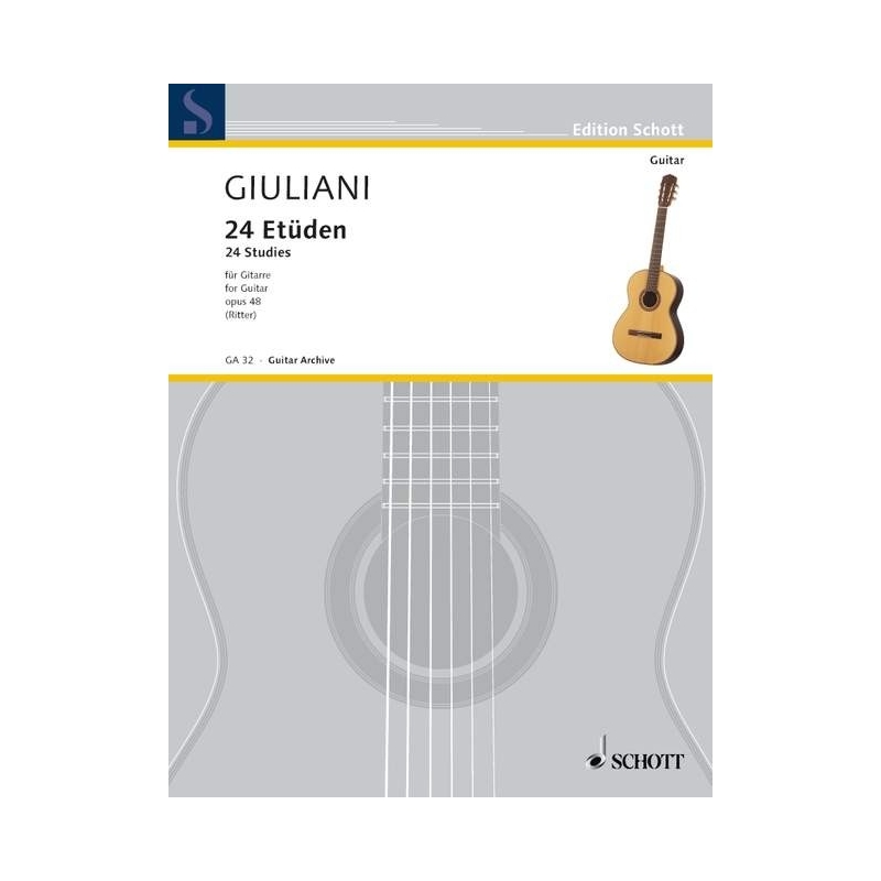 Giuliani, Mauro - 24 Studies op. 48