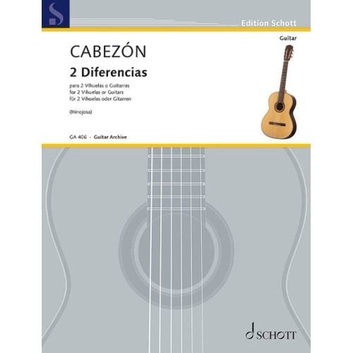 Cabezón, Antonio de - 2 Diferencias