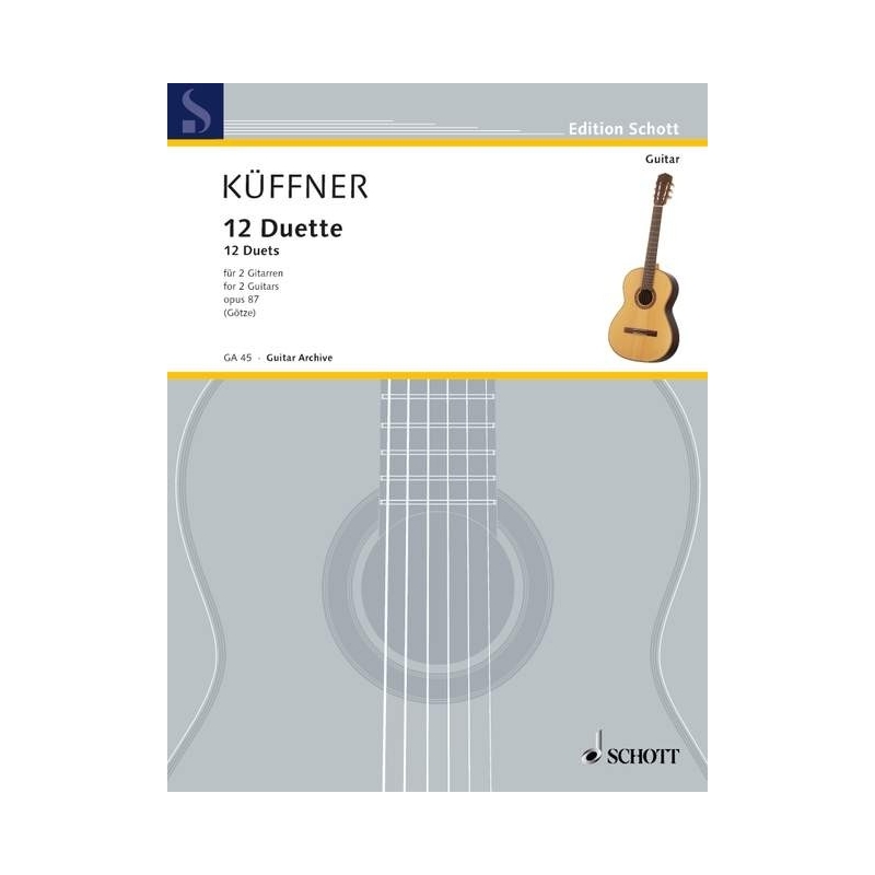 Kueffner, Joseph - 12 Duets op. 87