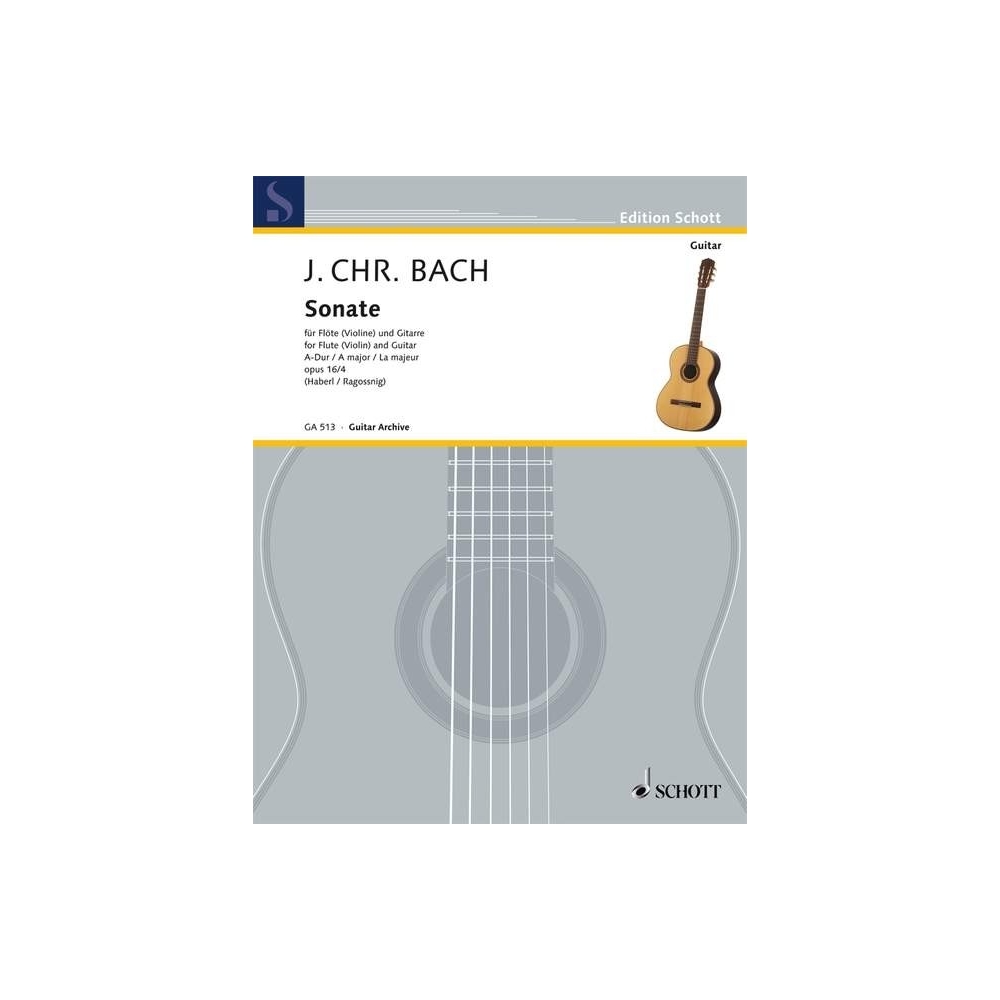 Bach, J.C - Sonata A major op. 16/4 